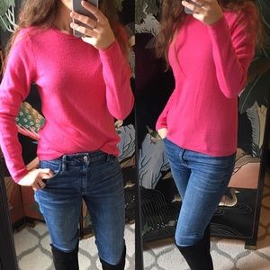 Charter Club 100% Cashmere Hot Pink Sweater